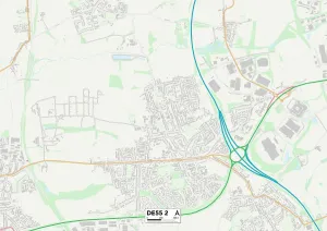 St Michaels Drive Gallery: Amber Valley DE55 2 Map