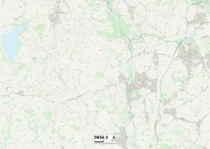 Cottage Close Gallery: Amber Valley DE56 2 Map