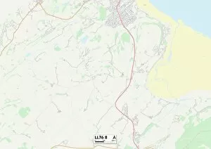 Anglesey LL76 8 Map