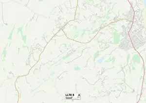 Anglesey LL78 8 Map