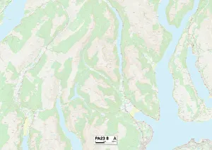 Cedar Grove Gallery: Argyllshire PA23 8 Map