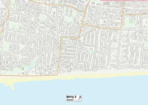 Fontwell Close Gallery: Arun BN16 2 Map