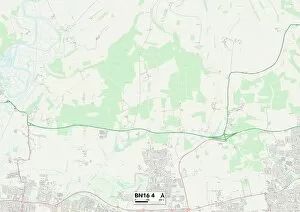 Bentley Close Gallery: Arun BN16 4 Map