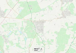 Fern Close Gallery: Ashfield NG15 9 Map