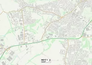 Langton Road Gallery: Ashfield NG17 1 Map