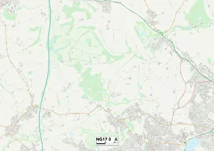 Cottage Close Gallery: Ashfield NG17 3 Map