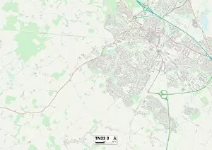 Juniper Close Gallery: Ashford TN23 3 Map