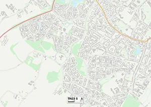 The Close Gallery: Ashford TN23 5 Map