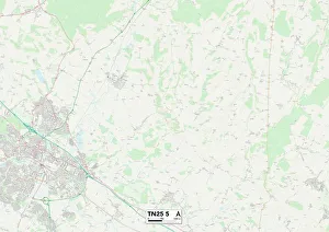 The Close Gallery: Ashford TN25 5 Map
