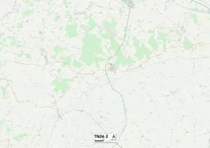 UK Maps Gallery: Ashford TN26 2 Map