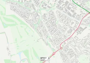 St Anthonys Close Gallery: Aylesbury Vale HP19 7 Map