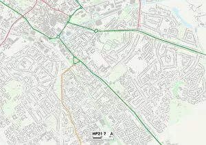 Stoke Road Gallery: Aylesbury Vale HP21 7 Map