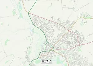 Babergh CO10 1 Map