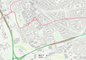 Harrow Road Gallery: Barking and Dagenham IG11 7 Map