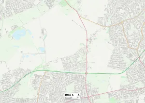 Hazel Grove Gallery: Barking and Dagenham RM6 5 Map