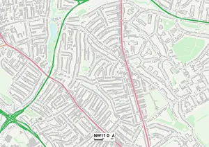 Ashbourne Avenue Gallery: Barnet NW11 0 Map