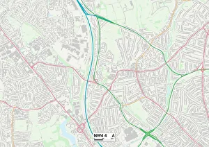 Somerset Road Gallery: Barnet NW4 4 Map