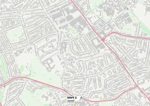 Highfield Avenue Gallery: Barnet NW9 0 Map