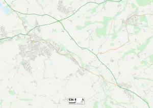 Manor Lane Gallery: Barnsley S36 8 Map