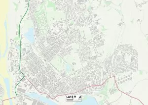 Barrow-in-Furness LA13 9 Map