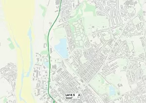 Barrow-in-Furness LA14 5 Map