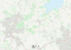 Brookside Close Gallery: Basildon CM11 1 Map