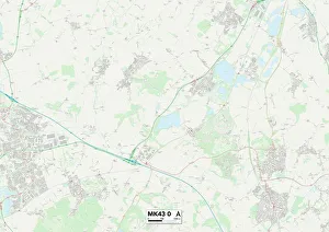 The Lawns Gallery: Bedford MK43 0 Map