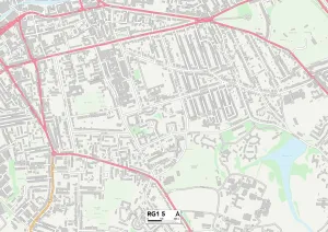 Blenheim Gardens Gallery: Berkshire RG1 5 Map