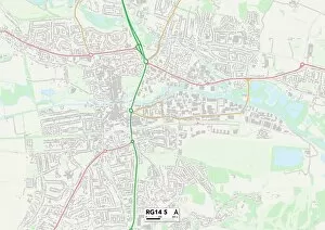 Green Lane Collection: Berkshire RG14 5 Map