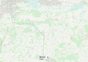 Manor Lane Gallery: Berkshire RG19 8 Map