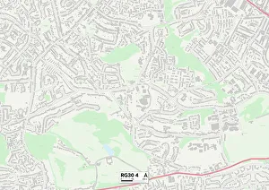 Ash Road Gallery: Berkshire RG30 4 Map