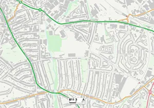 Clarence Road Gallery: Birmingham B11 3 Map