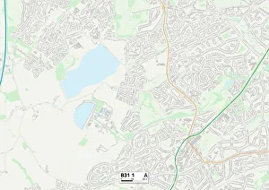 Holloway Gallery: Birmingham B31 1 Map