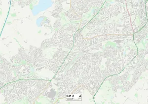 Longbridge Gallery: Birmingham B31 2 Map