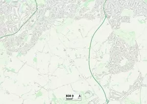 Redhill Road Gallery: Birmingham B38 0 Map