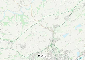 Pearl Street Gallery: Blackburn with Darwen BB1 9 Map