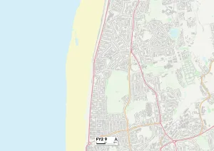 Blackpool FY2 9 Map Blackpool FY2 9 Map