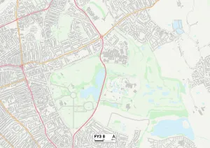 Milton Avenue Gallery: Blackpool FY3 8 Map