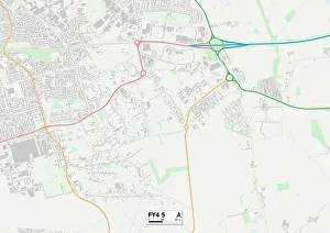 Green Way Gallery: Blackpool FY4 5 Map