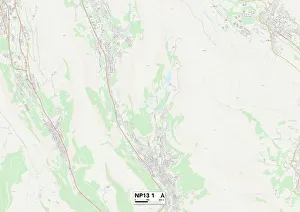 Bridge Street Gallery: Blaenau Gwent NP13 1 Map