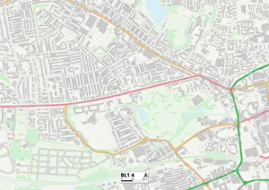 Furness Road Gallery: Bolton BL1 4 Map