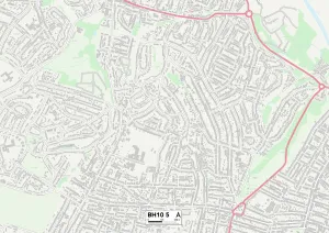 Hillview Road Gallery: Bournemouth BH10 5 Map