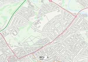 Langton Road Gallery: Bournemouth BH7 6 Map