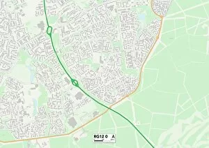 Bracknell Forest RG12 0 Map