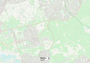 Fern Close Gallery: Bracknell Forest RG45 6 Map