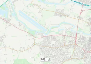 Clarence Road Gallery: Bracknell Forest SL4 5 Map