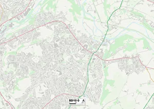Harrogate Road Gallery: Bradford BD10 0 Map