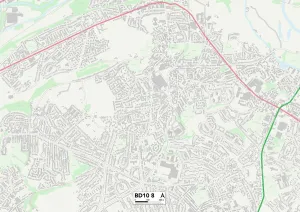 Longlands Gallery: Bradford BD10 8 Map