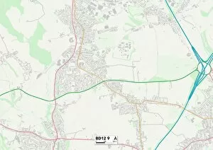 Bradford BD12 9 Map