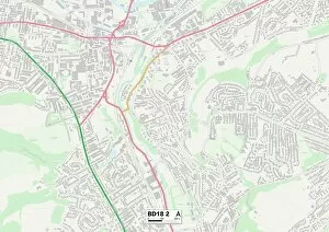 Briggate Gallery: Bradford BD18 2 Map